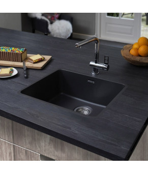 Кухонная мойка Reginox Ohio 40x40 Jet black 25