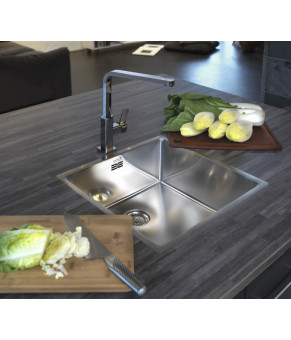Кухонная мойка Reginox New York 50x40 Stainless steel 02