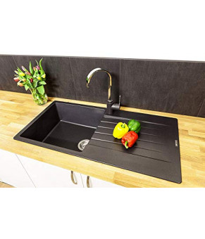 Кухонная мойка Reginox Harlem 10 Black silvery 14