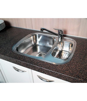 Кухонная мойка Reginox Queen 60 Polished St steel 01