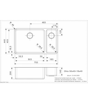 Кухонная мойка Reginox Ohio 18-50 50-18 Stainless steel 02