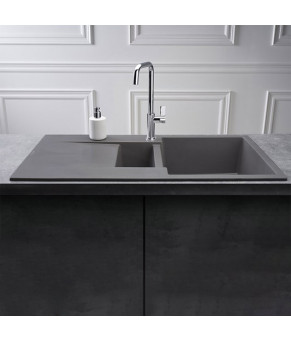 Кухонная мойка Reginox Amsterdam 15 Black silvery 14