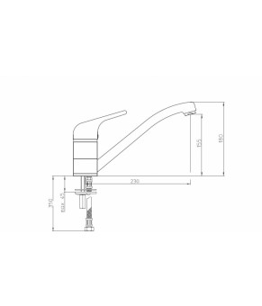 Смеситель Reginox Ela R31599