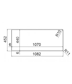 Кухонная мойка Artinox Layer 104 SBR Satin inox