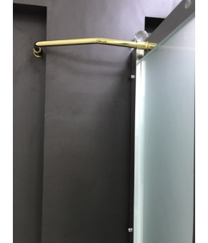 Душевая кабина Orans 120х80х200 SR-1654-COMBI gold/chrome (R)
