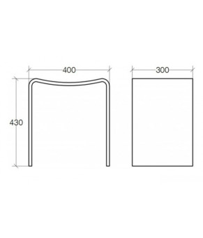 Табурет Lineabeta Scagni 54703.26