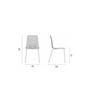 Стул Grand Soleil Groove S3344B