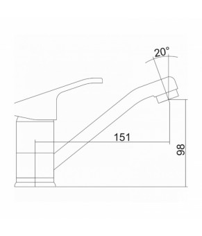Смеситель Venezia Armoni 5011406