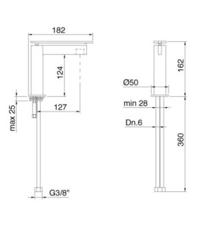 Смеситель Treemme Time 5111NNTM