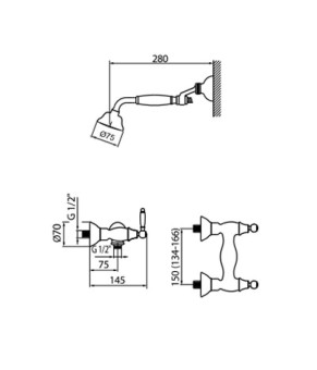 Смеситель Webert Dorian DO760101.065