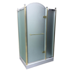 купить недорого Душевая кабина Orans 120х80х200 SR-1654-COMBI gold/chrome (R)