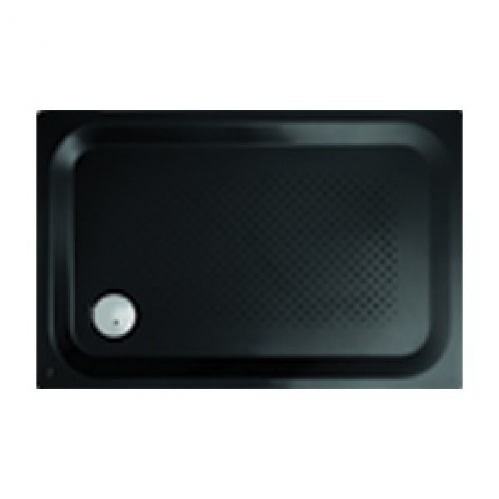 Душевой поддон Sanitana Axis B12080CEXL black