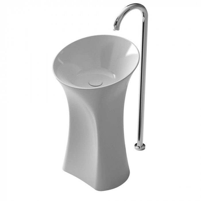 Умивальник iStone Bath Hola WD3864 matte white