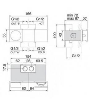 Смеситель Treemme 5 MM 2849JJ5L