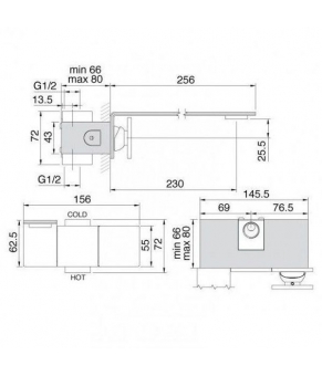 Смеситель Treemme 5 MM 2852JJ5L