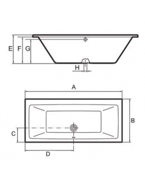 Ванна Sanitana Vita B19090V10C0