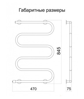 Полотенцесушитель Теплый мир Оптима R 2042
