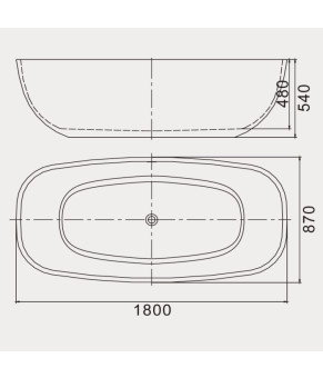 Ванна iStone Bath Coco WD6581