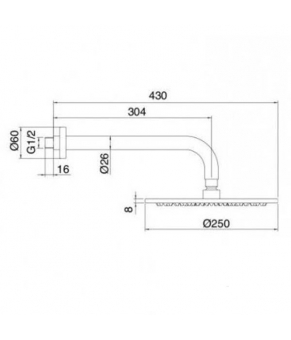 Душевой комплект Treemme Up 5102JJ15 5707JJ22