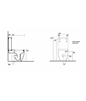 Унитаз Kerasan Flo 311701