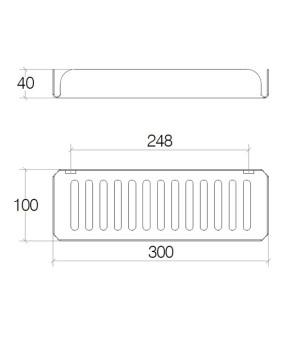 Полочка Lineabeta Filo 50035.29