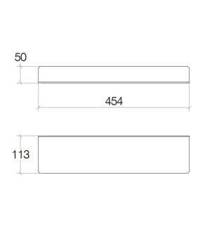 Полочка Lineabeta Saeta 51817.18