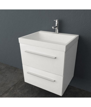Тумбa с раковиной Kolpa San Jolie OUJ 60 WH/WH 521518