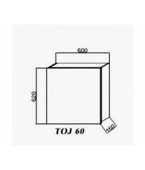 Зеркальный шкаф Kolpa San Jolie TOJ 60 WH 521549