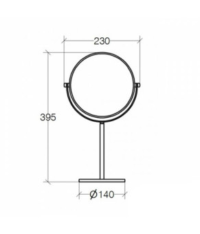 Зеркало Lineabeta Mevedo 55851.29