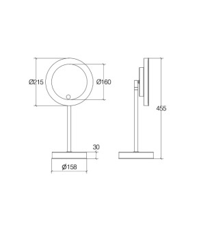 Зеркало Lineabeta Mevedo 5581.29