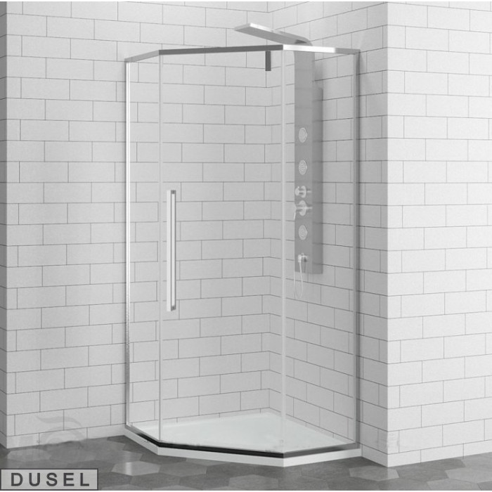 Душевая кабина Dusel DL197 Chrome 90x90x190