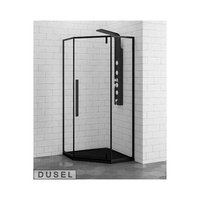 Душевая кабина Dusel DL197 Black Matt 90x90x190