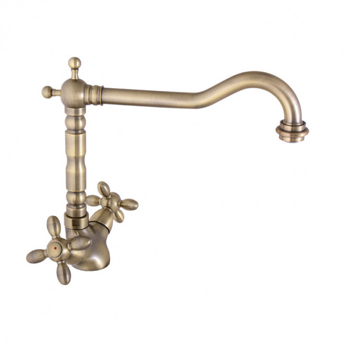 Змішувач Rubineta Venezia-33 Cross (Br) V8L096
