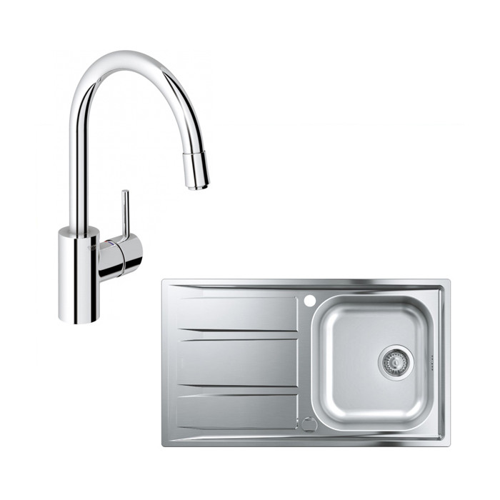 Кухонна мийка Grohe K400 плюс EX Sink 31570SD0