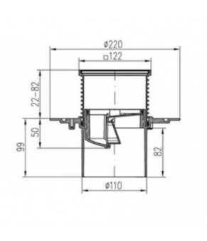 Двухкорпусный трап MCH 386A