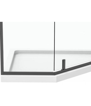 Душевая кабина Dusel DL197 Black Matt 90x90x190