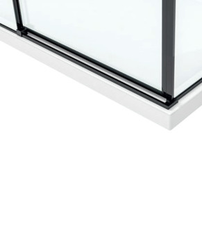 Душевая кабина Dusel DL197 Black Matt 90x90x190