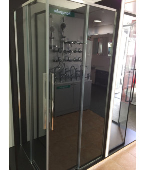 Душевая кабина Dusel DL194 Chrome 90x90 519491