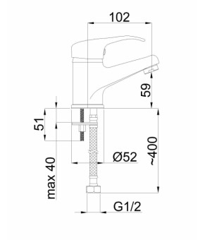 Смеситель Rubineta P-18 Medic P80005