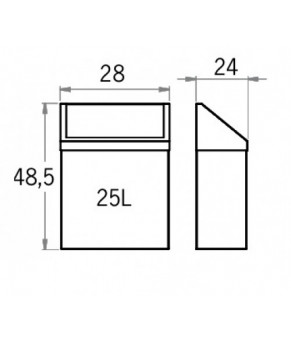Корзина Eformetal 1507
