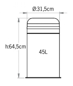 Корзина Eformetal 1322