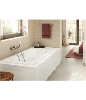 Ванна чугунная Roca Malibu 170х75, с противоскользящим покрытием, с двумя ручками A23097000R