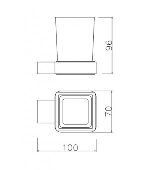 Стакан Asignatura Intense 65601800