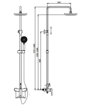 Душева система Asignatura 45547800
