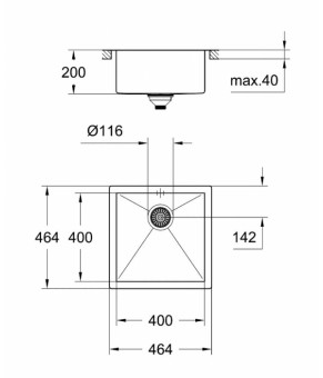 Кухонная мойка Grohe K700 EX Sink 31578SD0