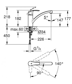 Кухонная мойка Grohe K300 плюс EX Sink 31565SD0