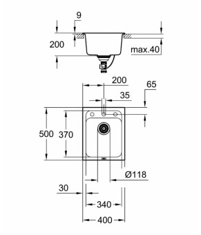 Кухонная мойка Grohe K700 EX Sink 31650AT0