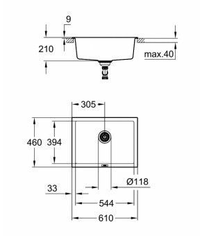 Кухонная мойка Grohe K700 EX Sink 31655AP0