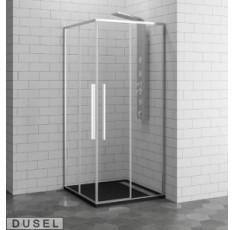 купити недорого Душевая кабина Dusel DL194 Chrome 90x90 519491