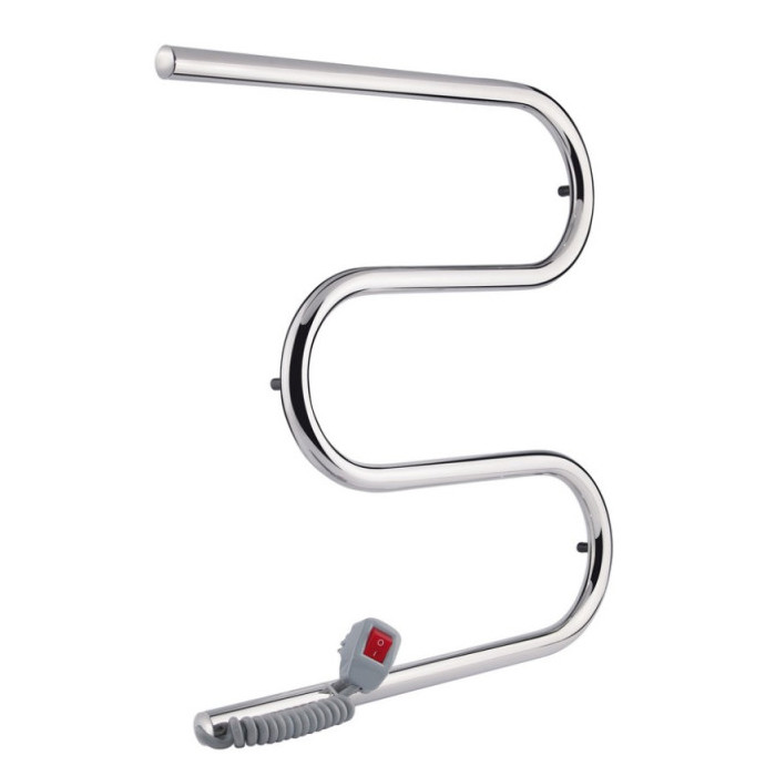 Полотенцесушитель Qtap Snake (CRM) 500x500
